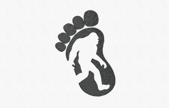 Bigfoot in Footprint Silhouette: Sweatshirt Design Review