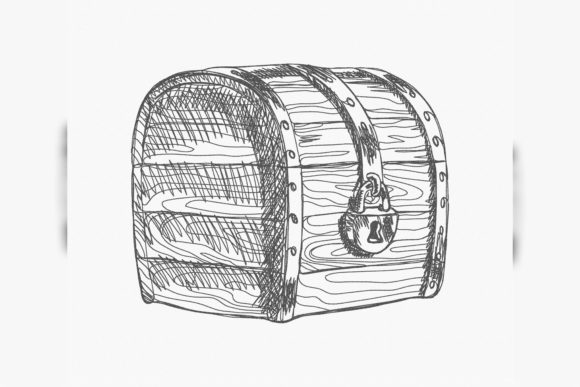 Chest with a Lock: Embroidery Design Review