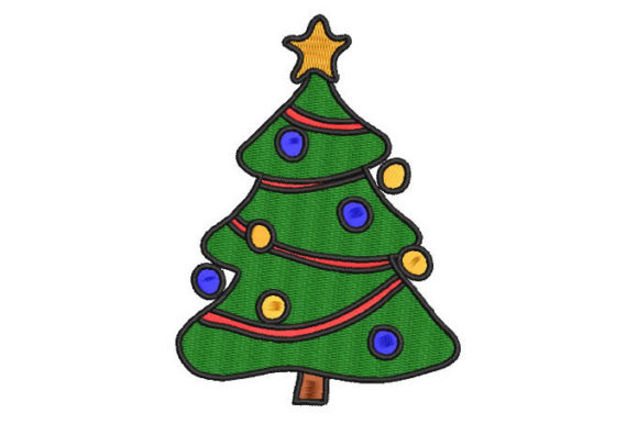 Christmas Pine Tree: A Designer’s Stitch-Out Review