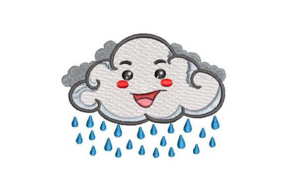 Cloud with Raindrops: A Craft Fair Embroidery Review