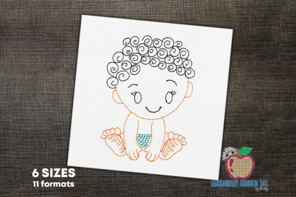 Cute Baby Sitting: A Seasonal Embroidery Review