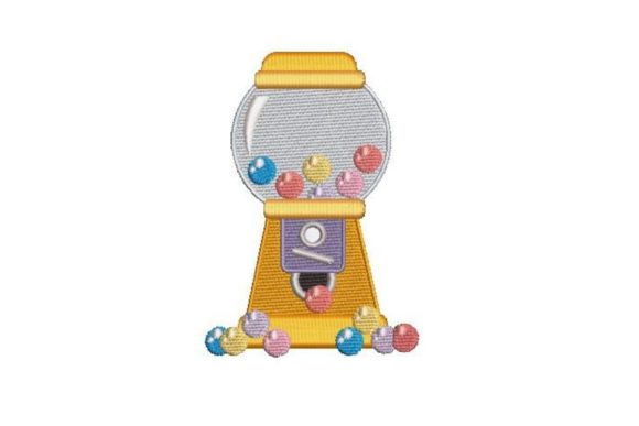 Gumball Machine: A Sweet Embroidery Design Review