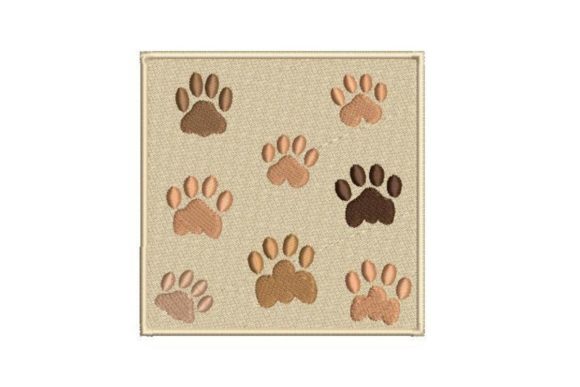 Paw Print: A Versatile Embroidery Design for Pet Lovers