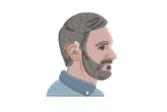 Person Wearing a Hearing Aid: Embroidery Review