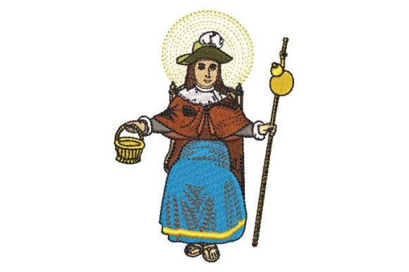 Saint Child of Atocha: Embroidery Design Review